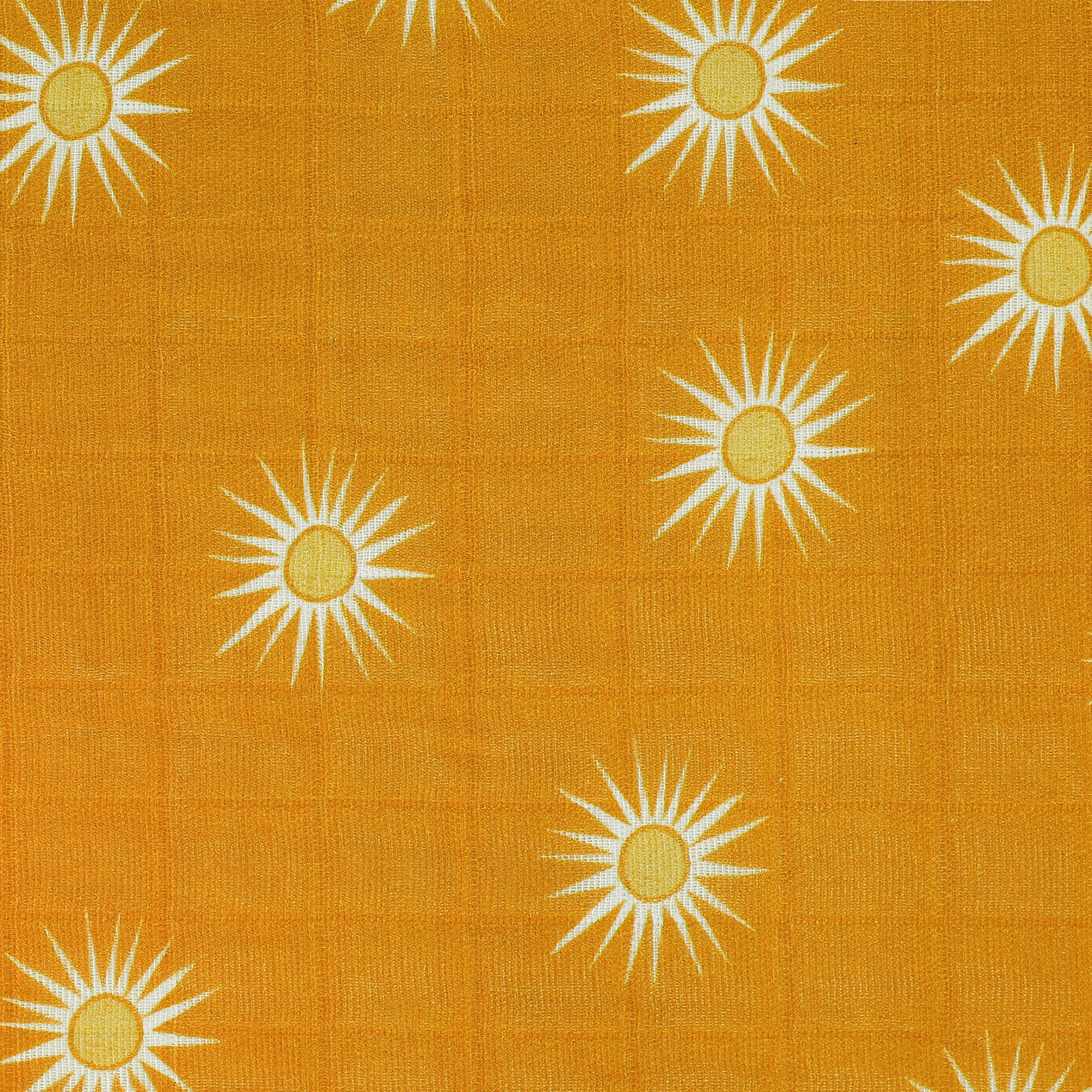 Golden Hour Muslin Midi Crib Sheet