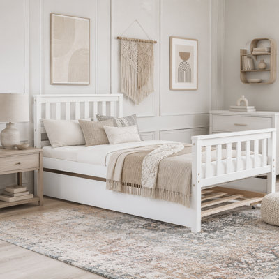 Platform Bed with Pull-Out Trundle