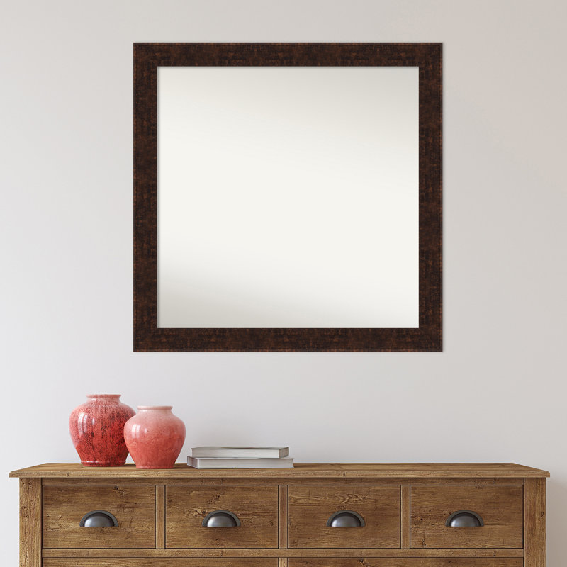 Miroir de salle de bain mural William, 30 po x 30 po
