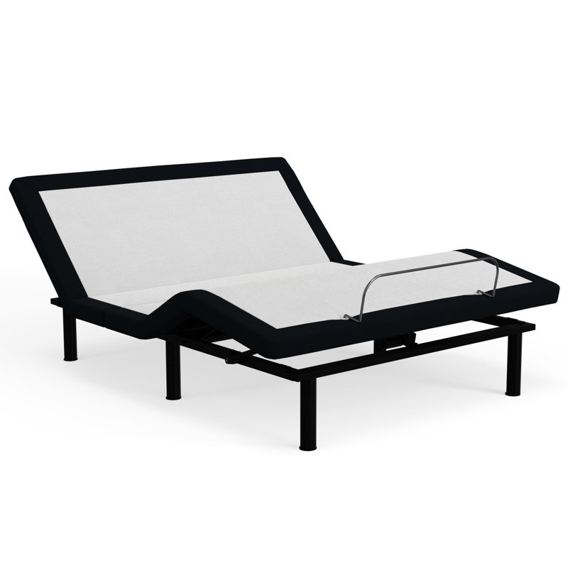 Base de lit grand ajustable avec massages, chargeurs, lampe de massage à intensité zéro