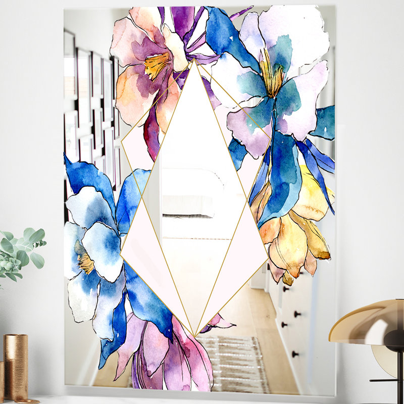 Miroir d'appoint Efflorescent Farmhouse, H 39,4 po x l 29,5 po