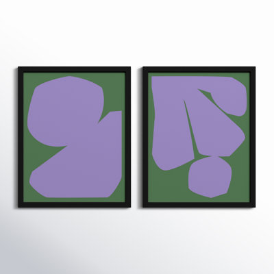 Element 2-Piece Print Set by Michael Kempen