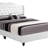 Stylish Transitional Full Bed In White
