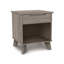 Linn 1 - Drawer Solid Wood Nightstand-70866528
