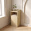 Solid Wood Square Accent Cabinet