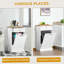 Poubelle de cuisine inclinable (blanc)