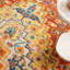 Tapis oriental orange / jaune / bleu Weinmann-1487992193