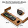 Lilja Height Adjustable Wood Computer Standing Desk with Keyboard Tray For Home Office