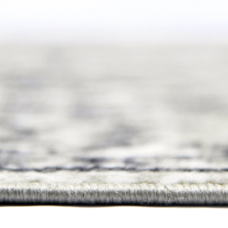 Tapis gris anthracite Calam, Rectangle 6 pi 7 po x 9 pi