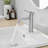 Single Hole Bathroom Faucet With Drain Assembly Single Handle Bathroom Sink Faucets Modern Stainless Steel Bathroom Vanity Basin Taps