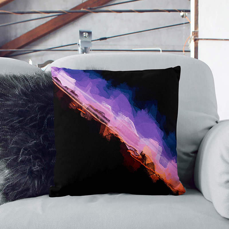 Square Throw Cushion, 55cm H x 55cm W x 20cm D