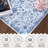Vintage Floral Area Rug Boho Distressed Area Rugs for Living Room Machine Washable Bedroom Rugs Soft Low Pile Floor Cover Non Slip Non-Shedding Indoor Carpet-1322087578-1322087577