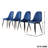 Lassan Contemporary Fabric Dining Chairs-1769279387