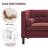 Chelsea 77'' W Mid Century Upholstery Tufted Sofa-1500739412-1500739416