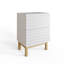 Taeshia 40cm W Manufactured Wood Bedside Table
