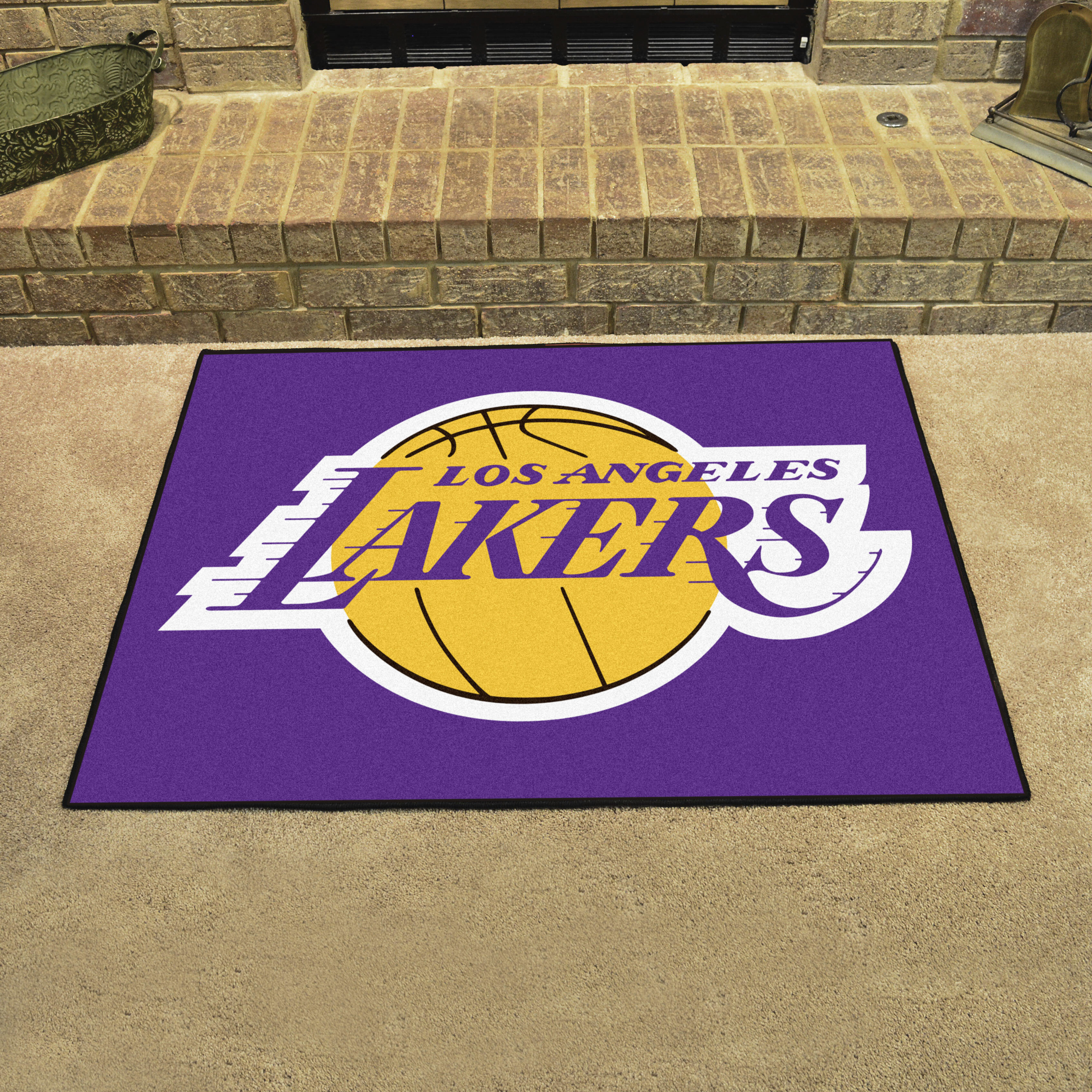 Have a question about FANMATS NBA Los Angeles Lakers Color Emblem