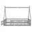 Tent-shaped Floor Bed, with Guardrails