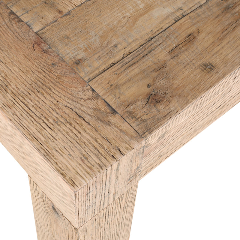 Table de bout en bois récupéré Adams, Naturel