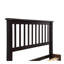 Wood Platform Bed Twin Bed With Headboard And Footboard (Espresso)