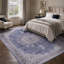 Vintage Look Cotton and Chenille Flatweave Area Rug-1338262691