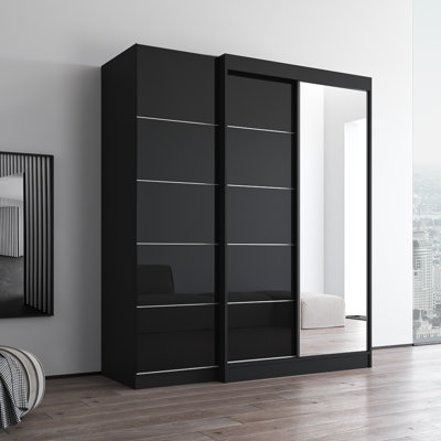 Manufactured Wood Armoire by Meble Furniture