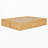 Platform Bed Frame With 4 Storage Drawers And Footboard Storage Cubby, No Headboard, Modern Space-Saving Design-56948935