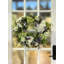 Arrangement floral couronne de printemps 22 po avec hortensias et chardon