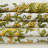 Cotton Hand Block Print Floral Waffle Hand Towels 17X32 Beautifully Crafted, Soft & Absorbent Towels "Keri", Mustard