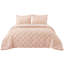 Ensemble d'édredon très grand Taille Beige, ensemble de lit capitonné Boho, literie à carreaux de style Shabby Chic, 3 pièces, 1 édredon géométrique à carreaux et 2 taies décoratives-1960535229-1946258950