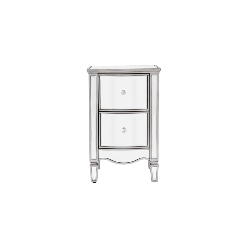 Seville 2 Drawer Bedside Table