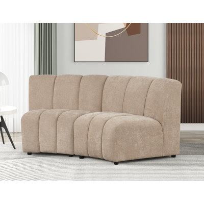 Myriad 2 Pieces Modular Armless Chair