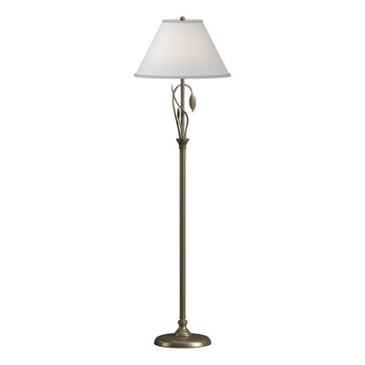 Lampe sur pied en fer forgé