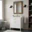 Meuble-lavabo à profil courbé-1014563363