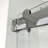 Opal Mirage MCOCOD 56"-60" W x 66" H Double Smooth Sliding Frameless Tub Door with 3/8"(10mm)Clear Glass-99053231