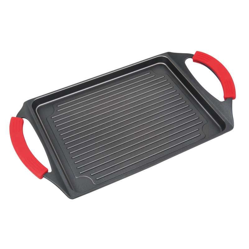 10.8'' Non-Stick Aluminum Grill Pan / Griddle Set