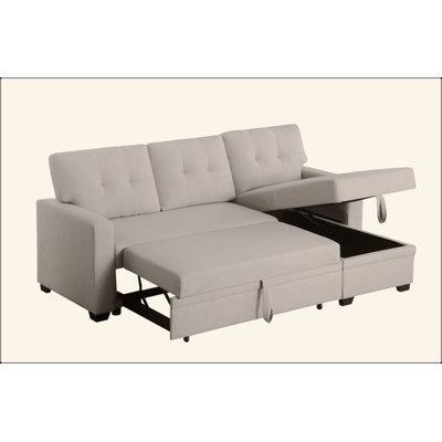 Canapé modulaire rembourré avec méridienne