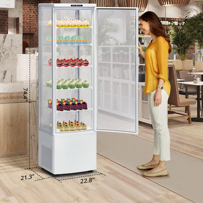 Réfrigérateur commercial écoénergétique, 9,8 pieds cubes - Éclairage à DEL - Dégivrage automatique