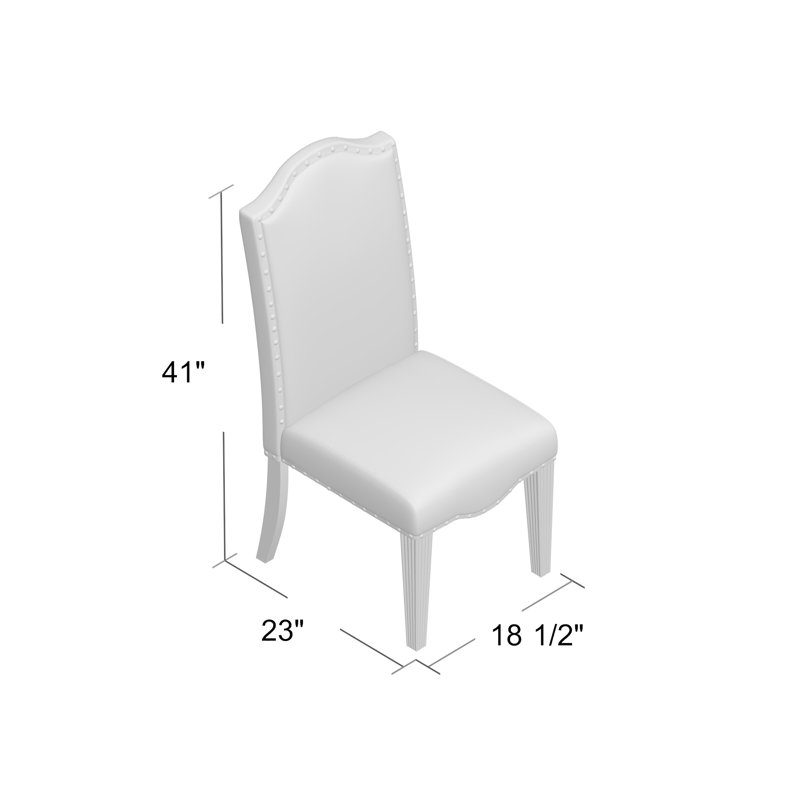 Gladyce 18.5'' H Upholstered Parsons Chair