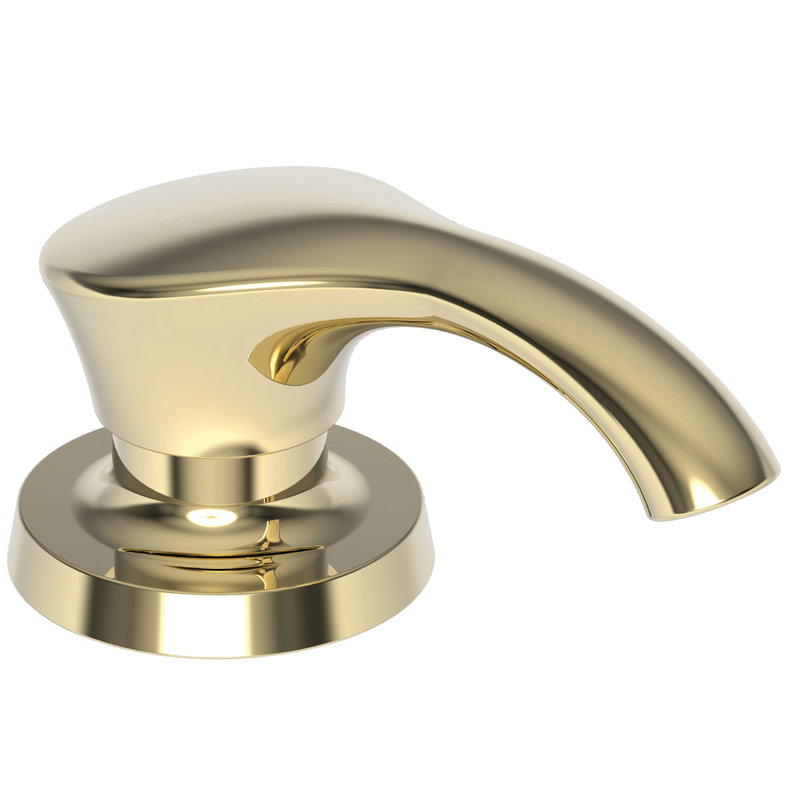 Vespera Soap or Lotion Dispenser, French Gold (PVD)