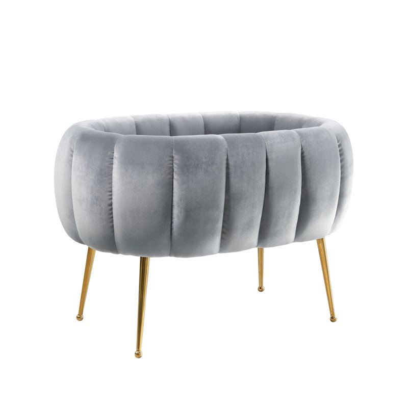 Milan Bassinet with Pad, Venetian Gray