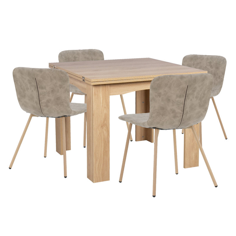 Ludden 4 - Person Dining Set