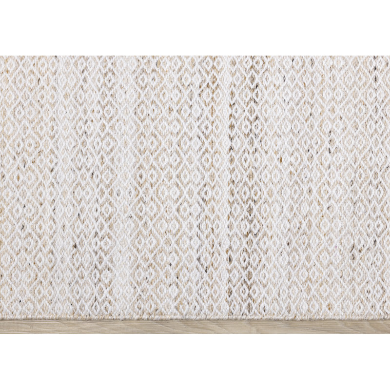 Tapis à motif géométrique Cindara, Rectangle 5 pi 3 po x 7 pi 7 po