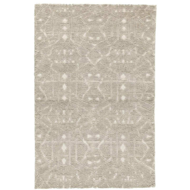 Monreale Wool Moroccan Area Rug, Rectangle 12' x 16'