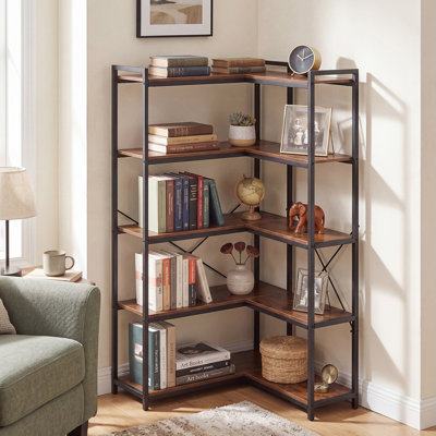 145.5cm H x 65cm W Particle Board / Chipboard Bookcase