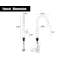 Linkaa Pull Out Touch Kitchen Faucet