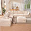 Canapé modulaire 8 pièces à compression-1577989091