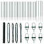 Hexagon Fence Green Steel-1657219730