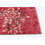 Tapis rouge foncé Melis 3 pi 9 po x 6 pi 7 po
