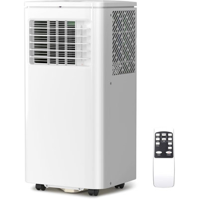 10,000 BTU Portable Air Conditioner,Cools 450 Sq.Ft,Quiet Operation, 24H Timer,Remote Control,Dehumidifier&ECO mode,Remote Control,for Bedroom,Livingroom,Garage RV 