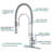 Pull Out Gooseneck High-Arc Kitchen Faucet-82627971
